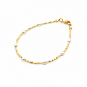 Rosario Pearls Bracelet